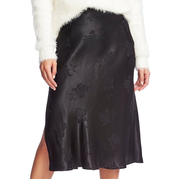 1. State Dresses & Skirts - Floral Jacquard Midi Skirt